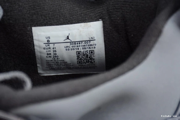 Air Cool Grey Retro 4 (2019) 308497-007 Jordan 0615